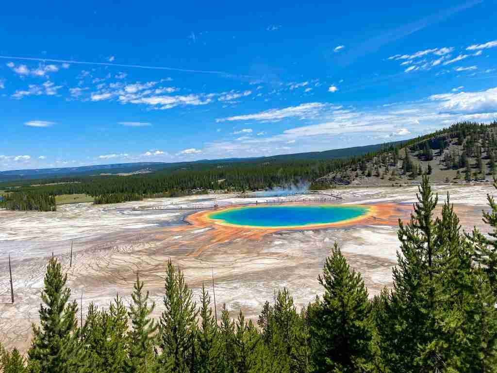 yellowstone itinerary
