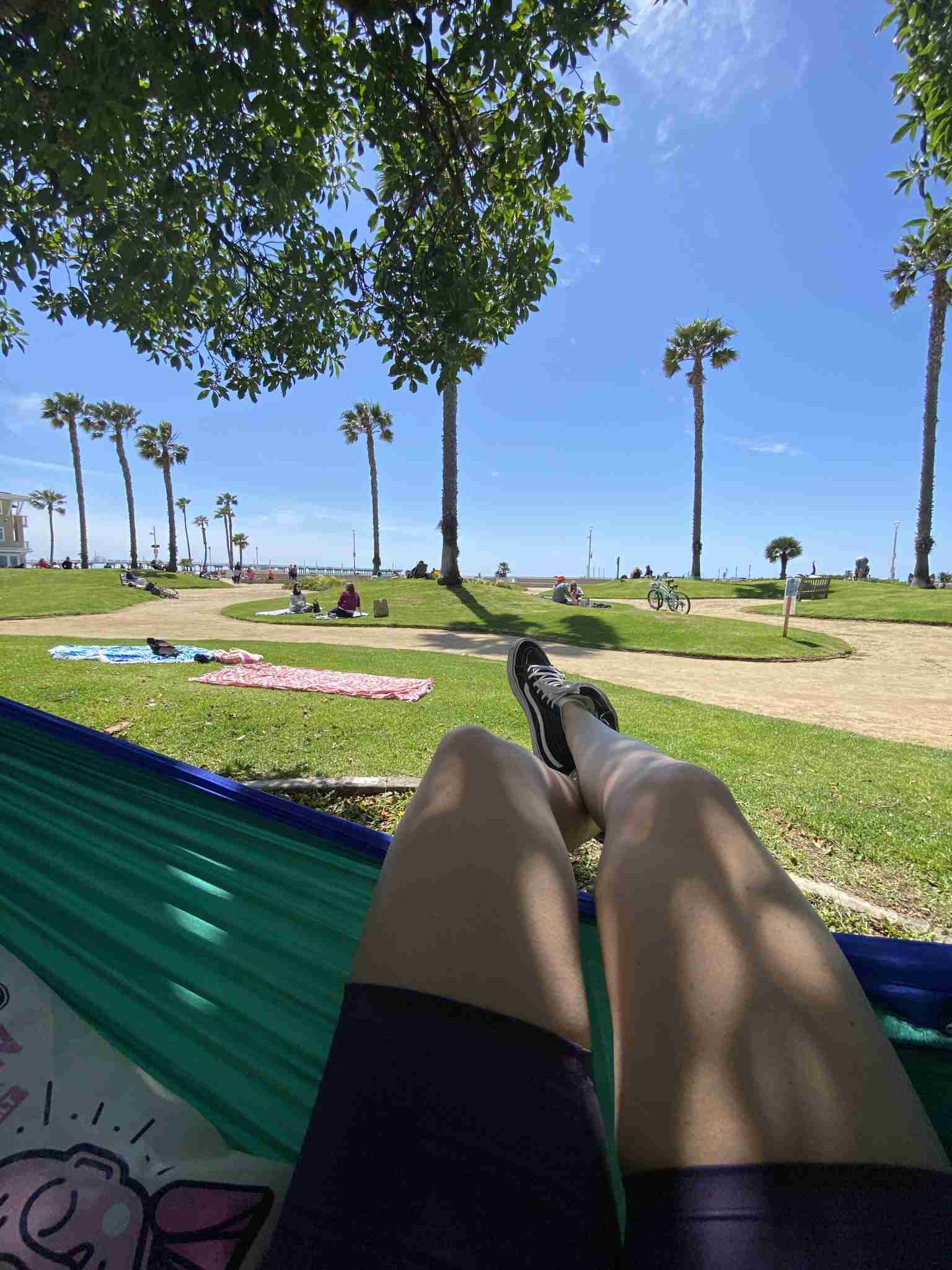 Relaxing at Noble Park