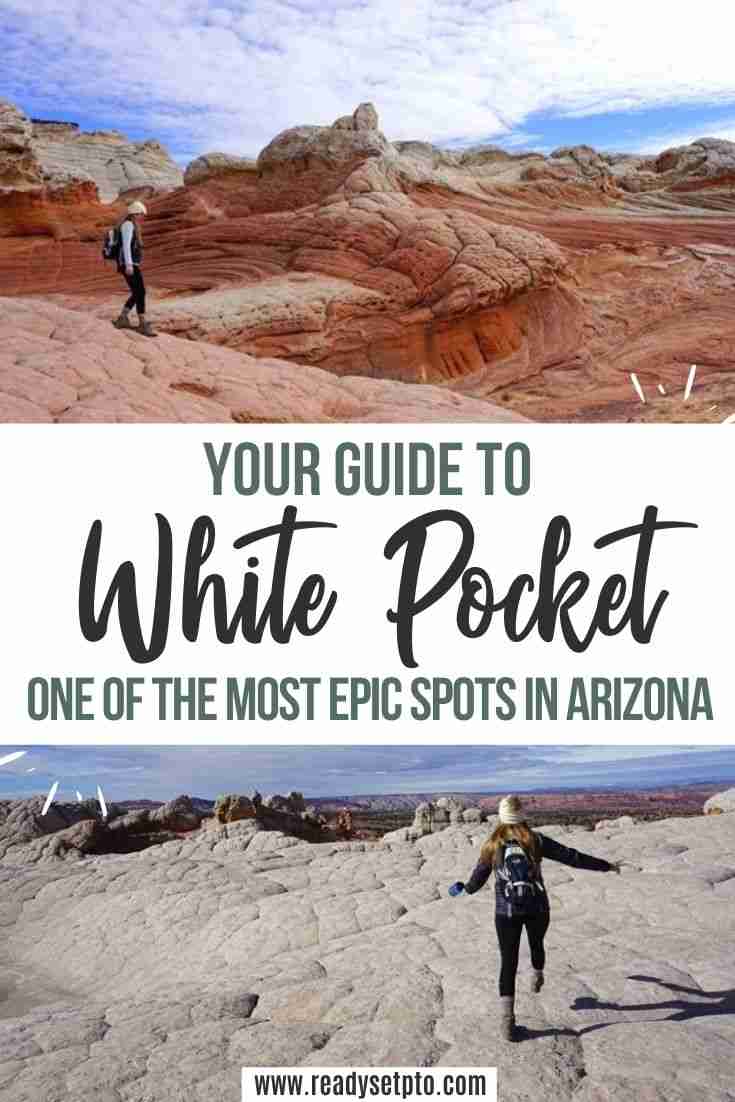 Your Guide to White Pocket: One of the Most Epic Spots in Arizona pinterest cover