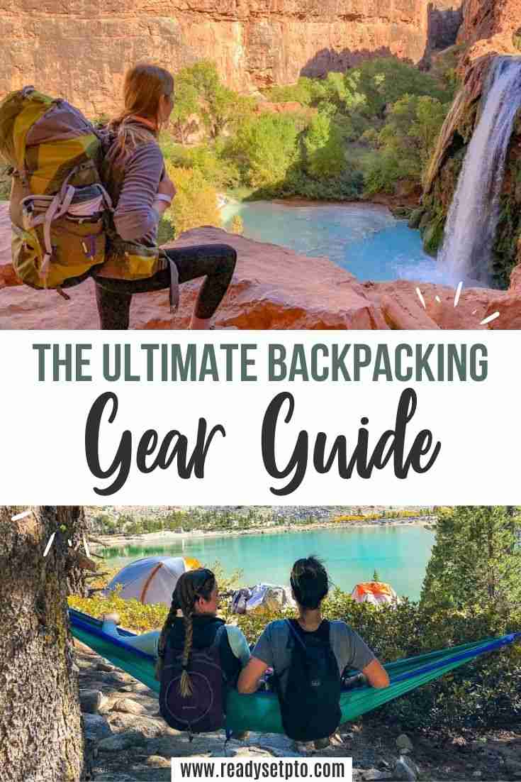 The Ultimate Backpacking Gear Guide Pinterest Image