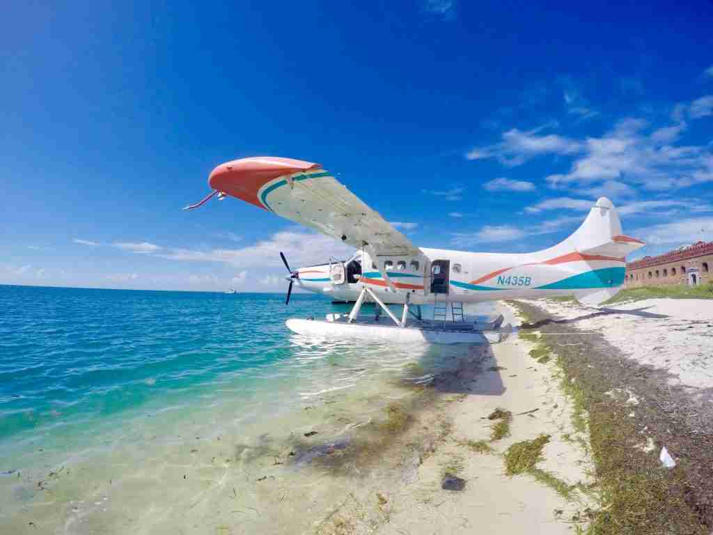 dry tortugas by seaplane