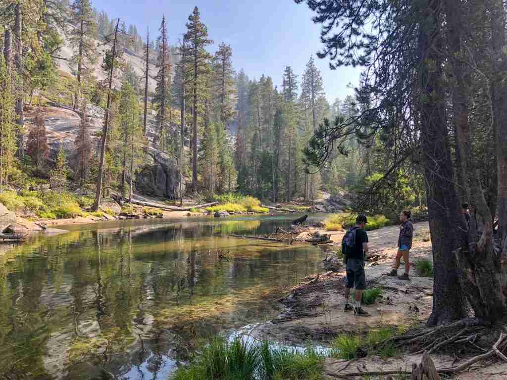 half dome backpacking