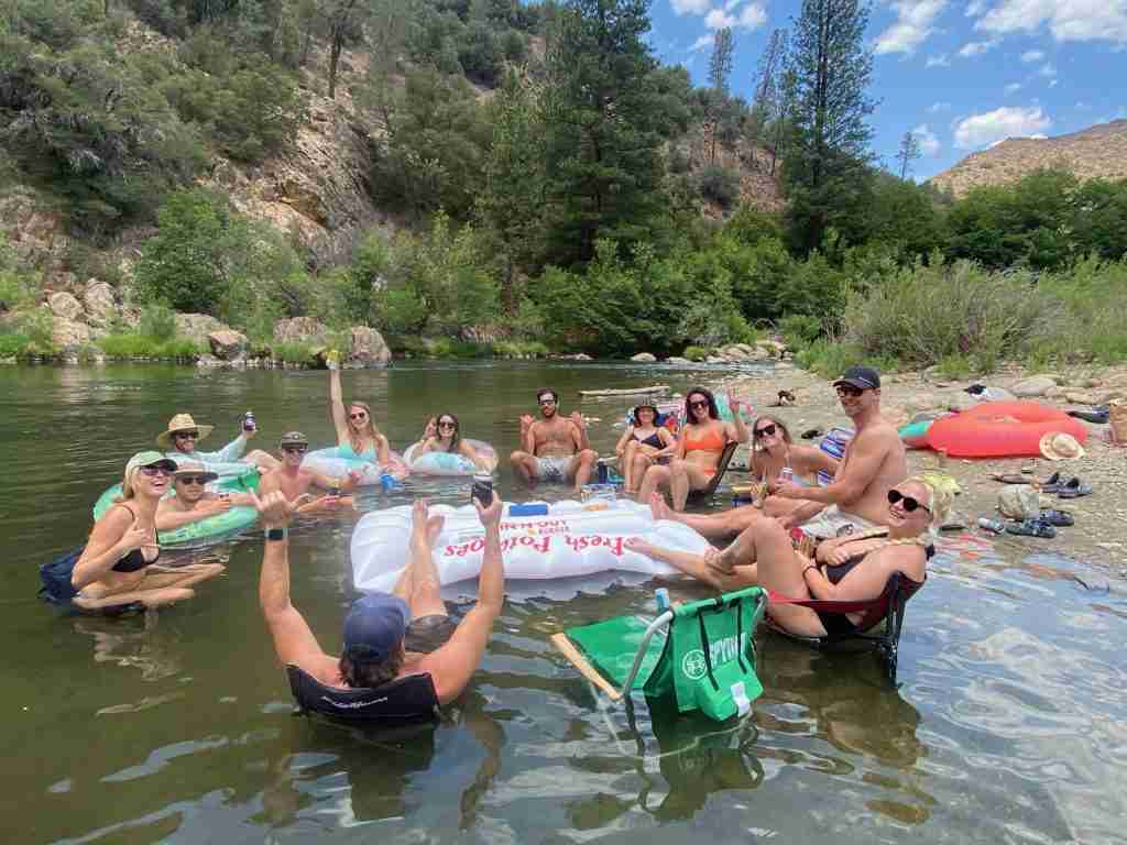 kern river camping trip