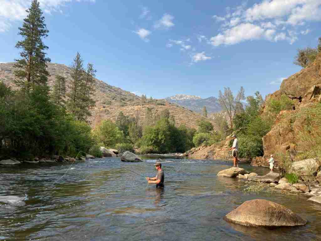 kern river camping trip. fly fishing