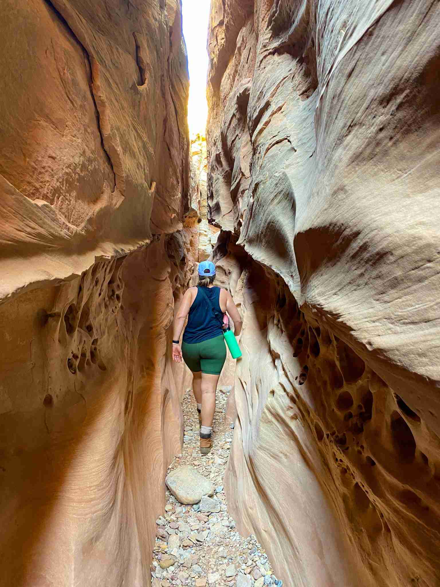 Hiking at Little Wild Horse Canyon