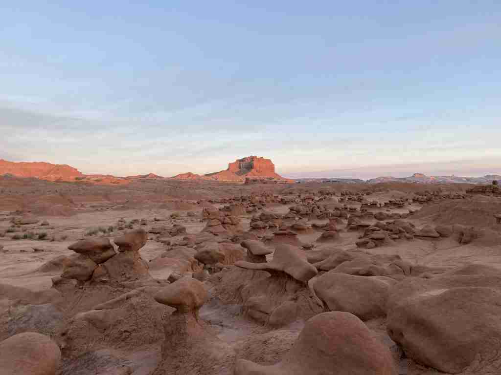 camping goblin valley