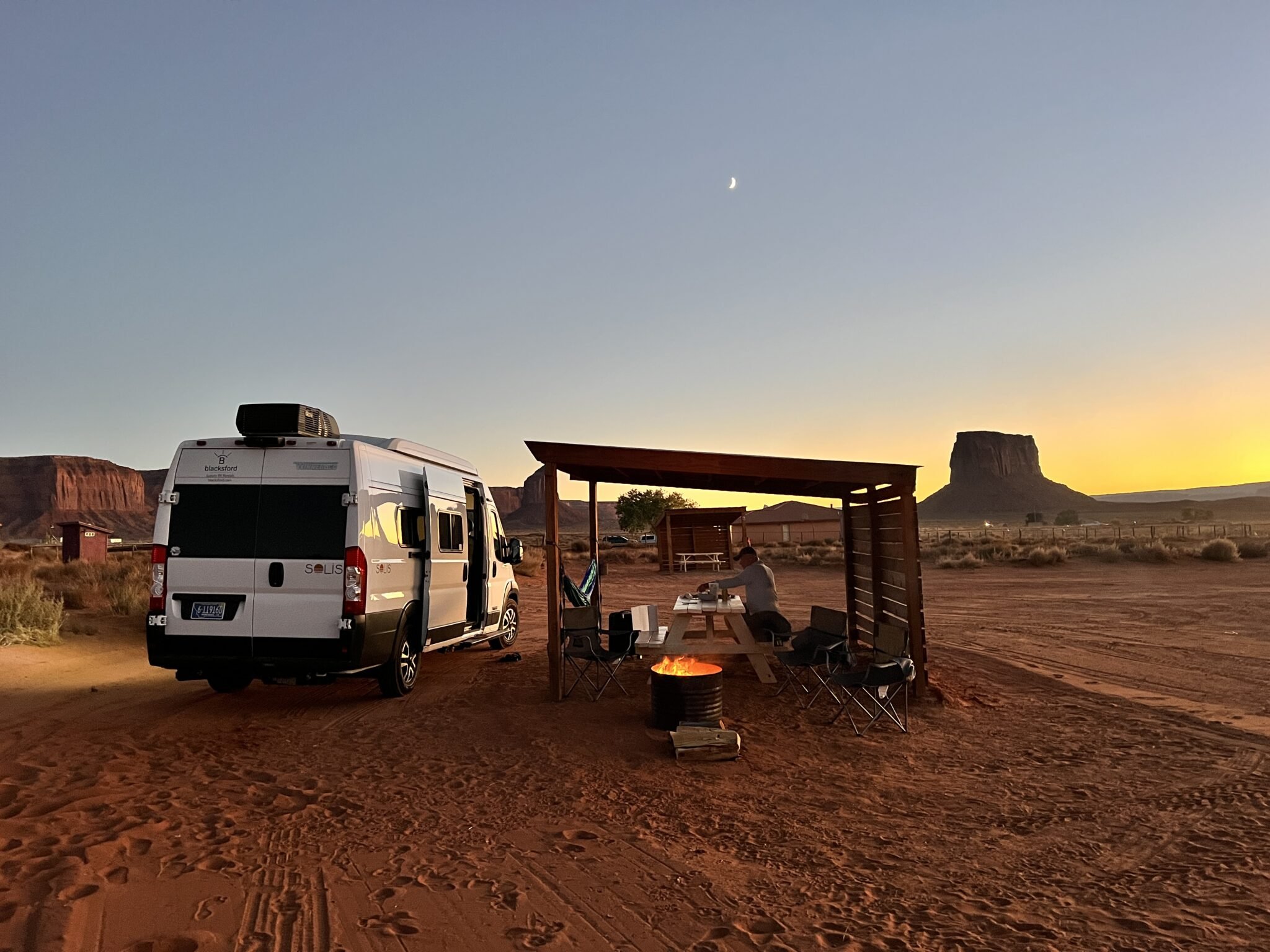 best campsites at monument valley