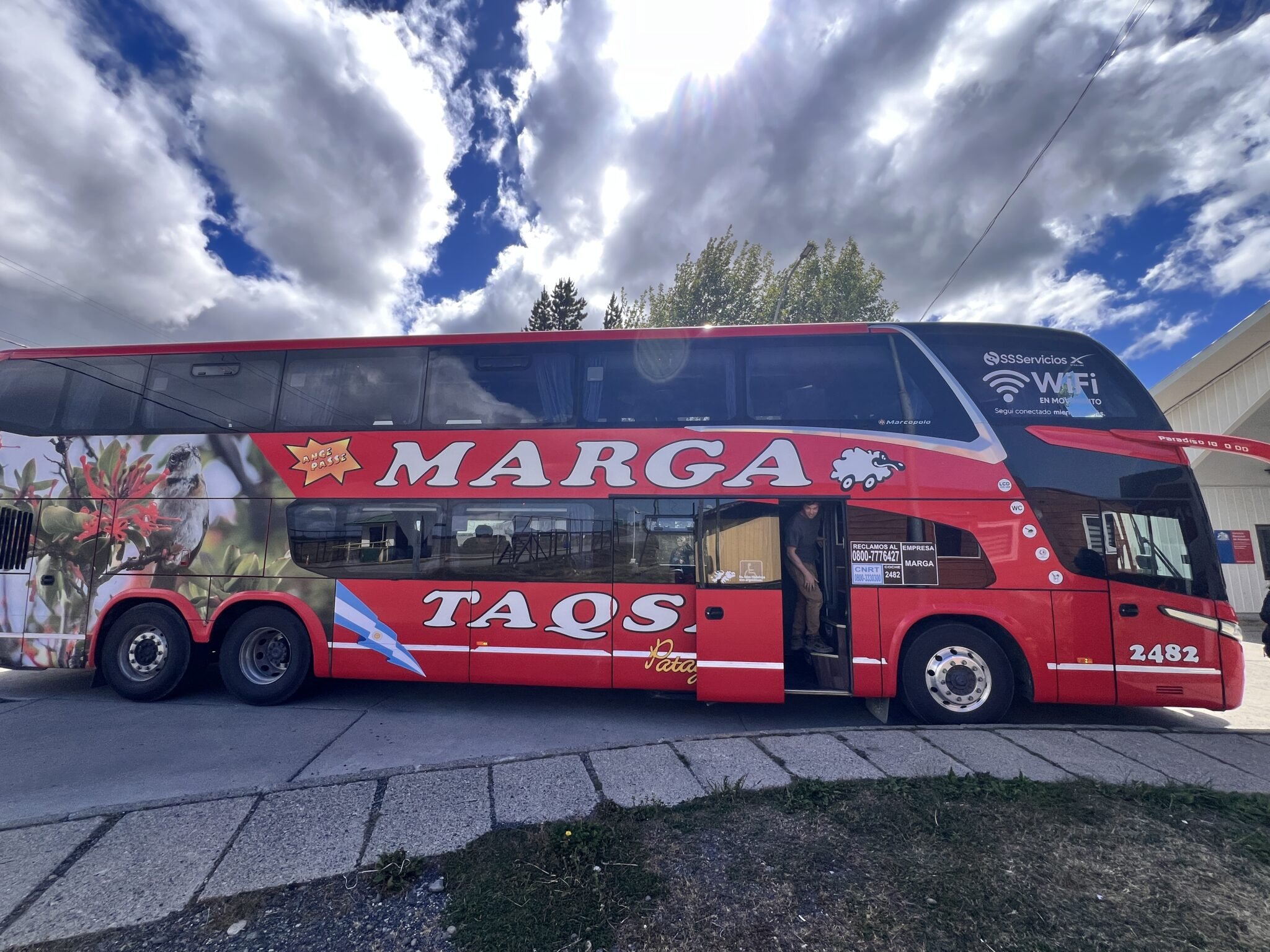 how to get from puerto natales to el calafate